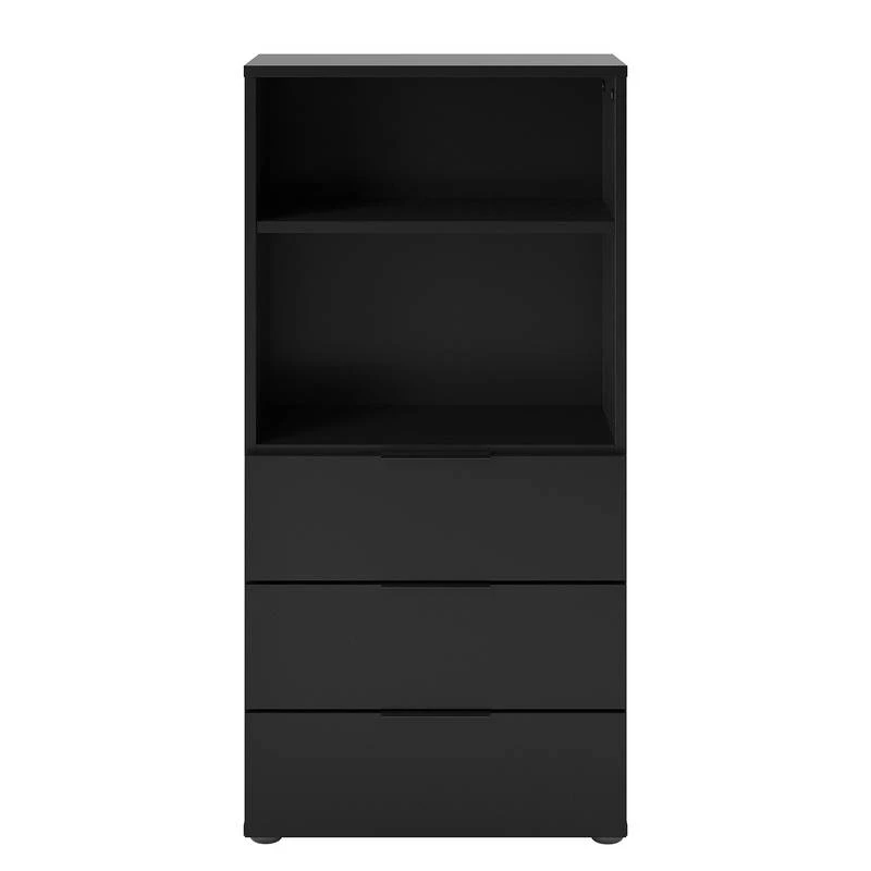 Commode 3 Tiroirs 2 Niches Dark – Image 9