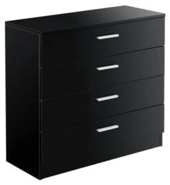 Commode Drammen Avec 4 Tiroirs