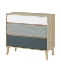 Commode 3 Tiroirs Larvik