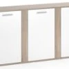 Buffet Novelli Blanc/sonoma & 3 Portes
