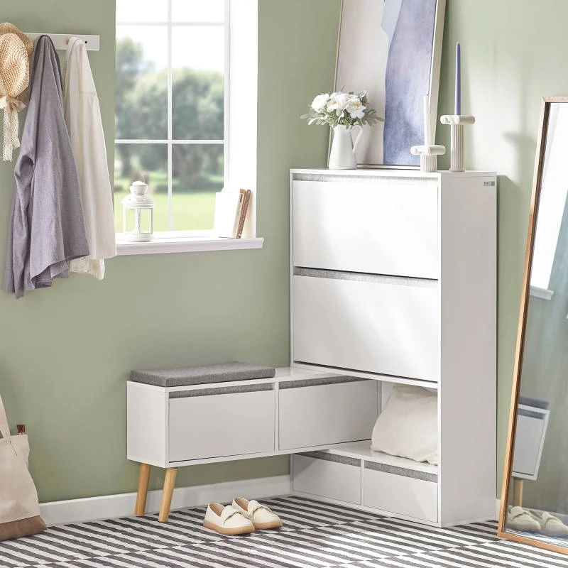 Meuble Ă Chaussures FSR134-W â Image 4