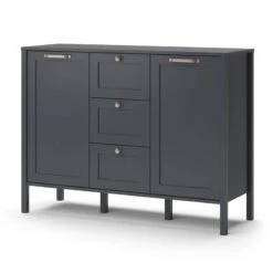 Commode Ewan 120cm Anthracite