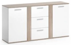 Buffet Novelli Blanc/sonoma & 2 Portes